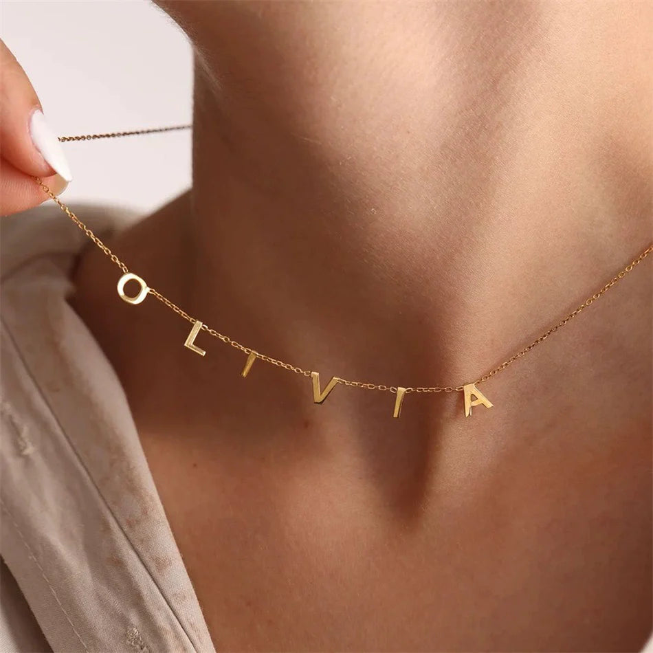 Aurora Name Necklace