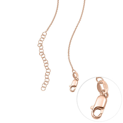 Sophie Charming Heart Engraved Beads Necklace