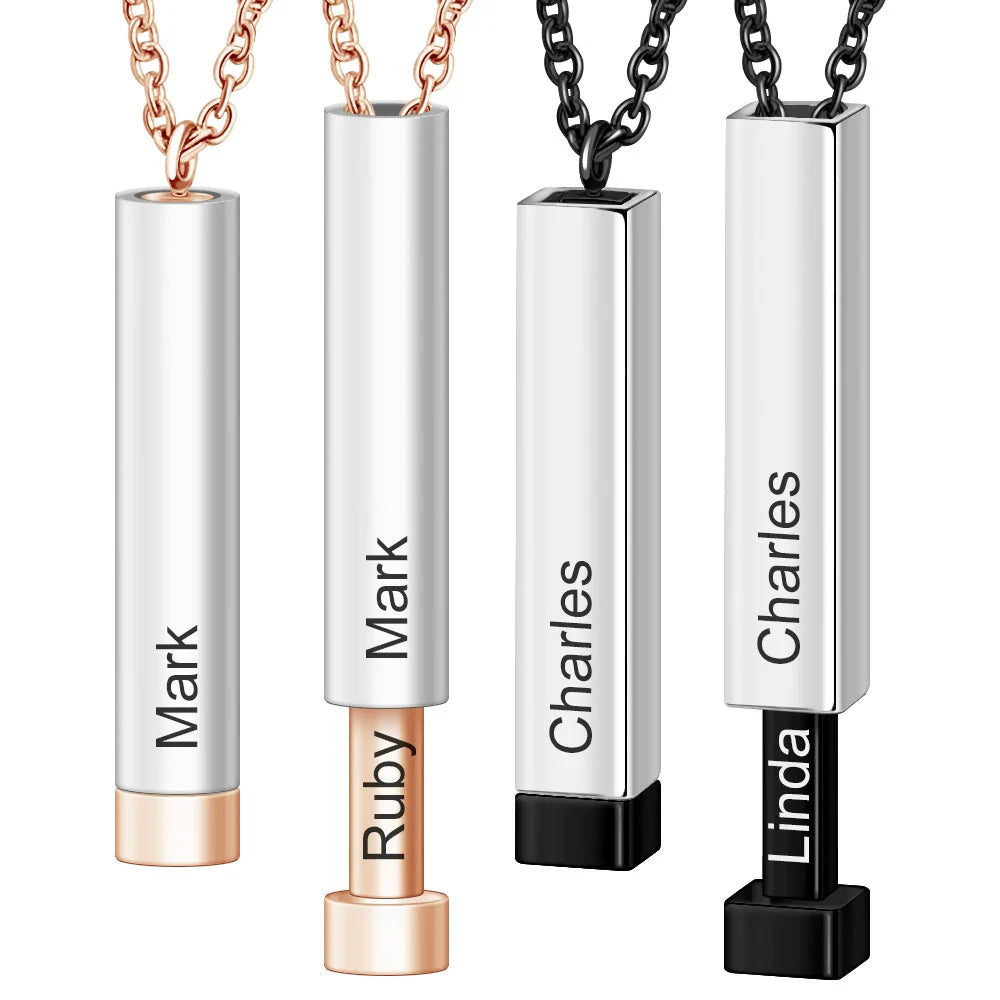 Evelyn Personalized Hidden Message Necklace