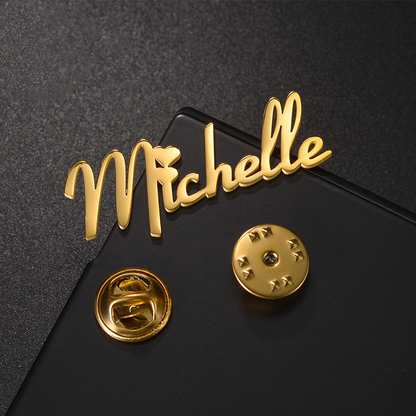 Azari Personalized Suit Brooch