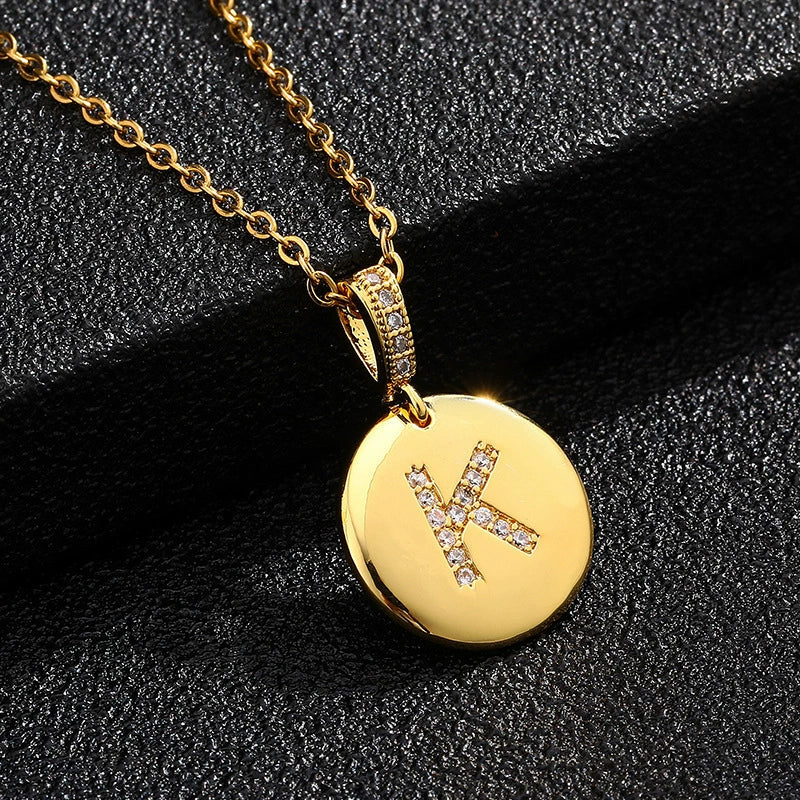 Kaylee Monogram Initial Necklace