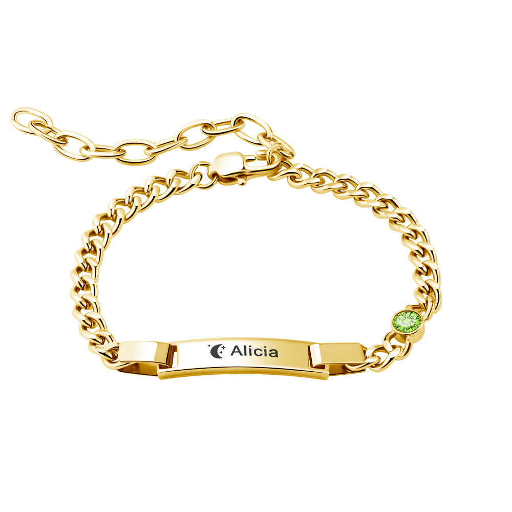 Aylani Engraved Bracelet