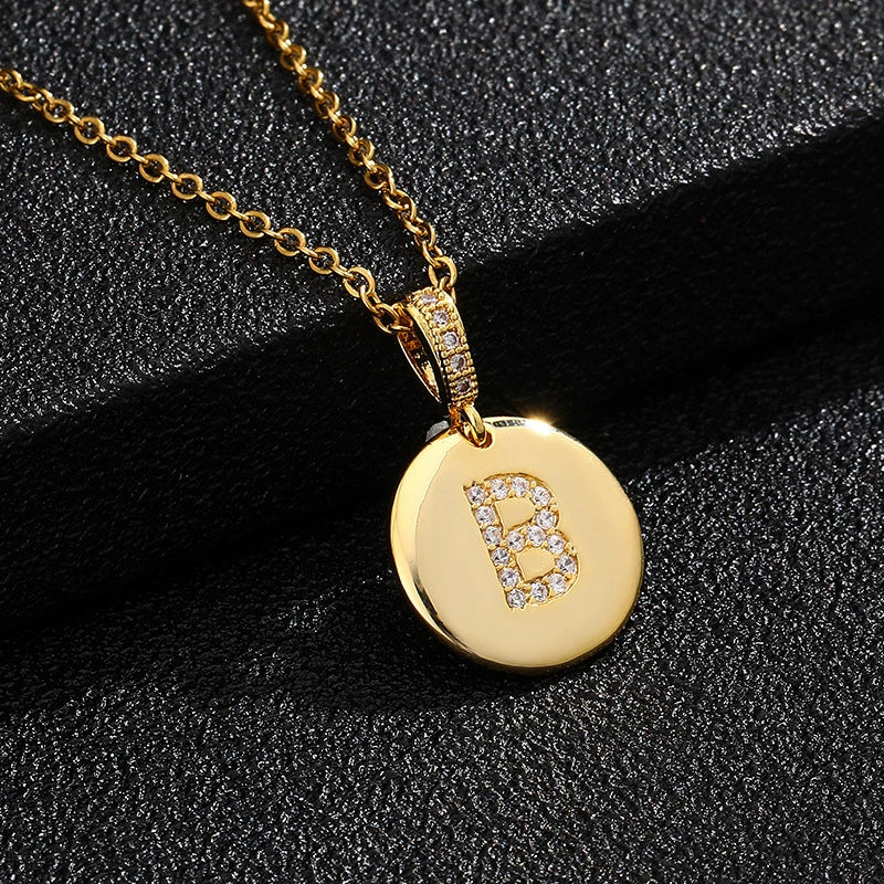 Kaylee Monogram Initial Necklace