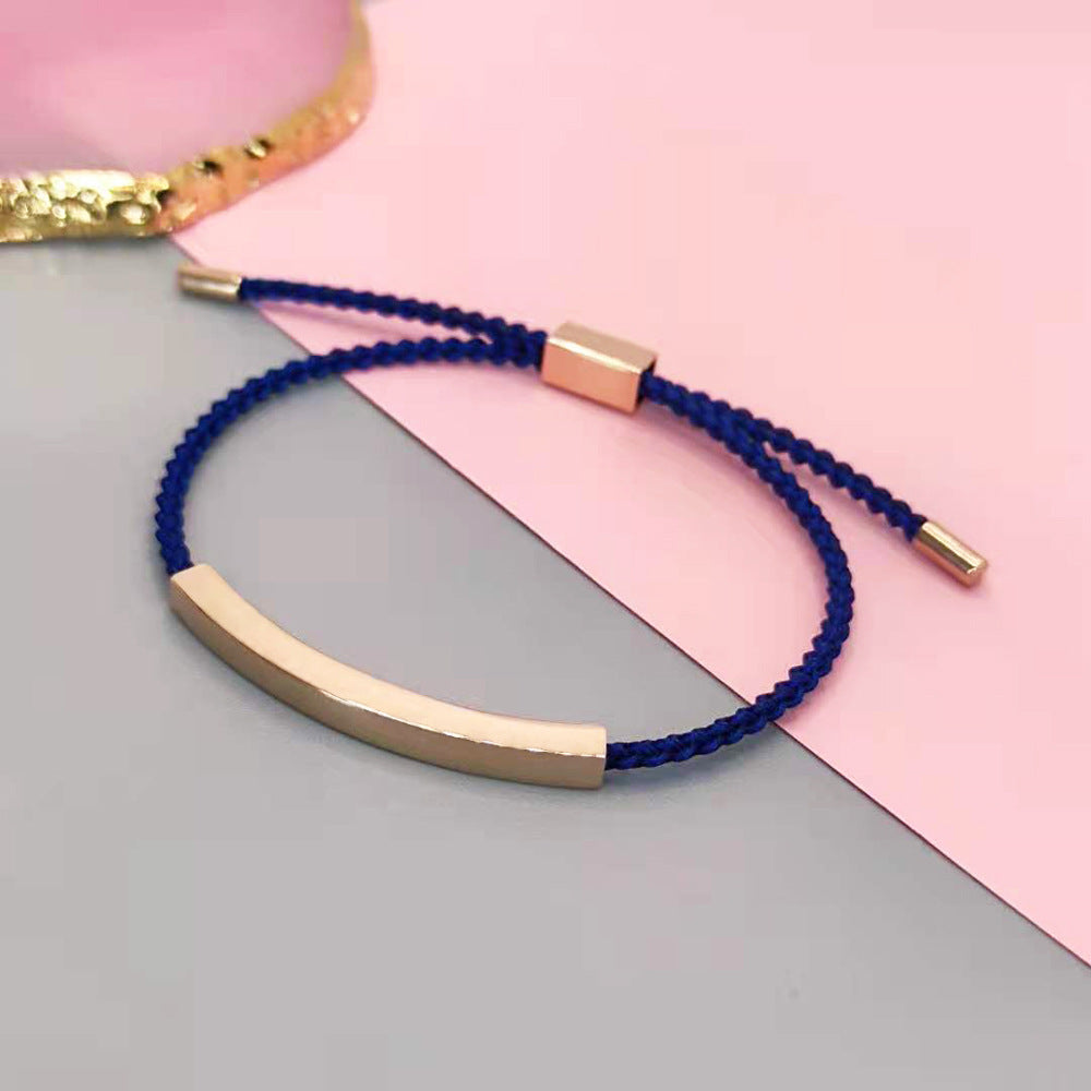 Nora Double Meaning Inspirational Tube Bracelet