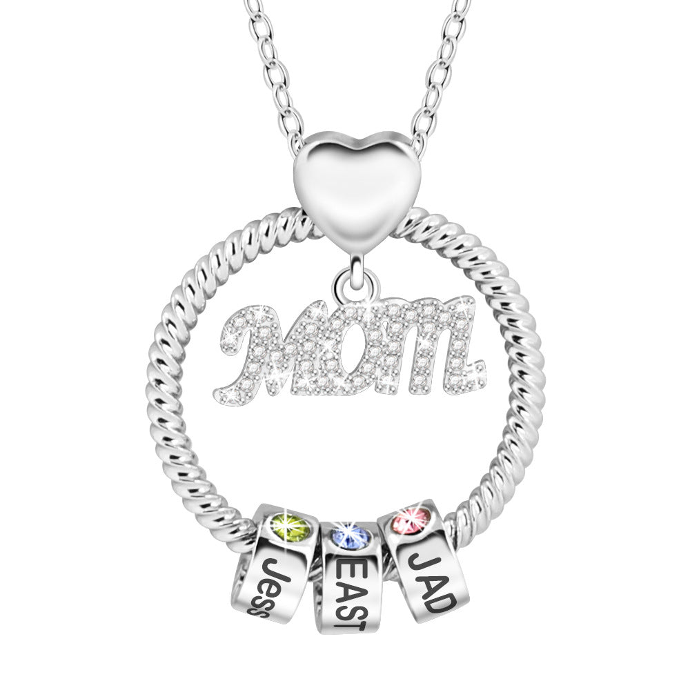 Irene Colorful Rhinestone Necklace