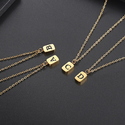 Layla Letter Initial Necklace