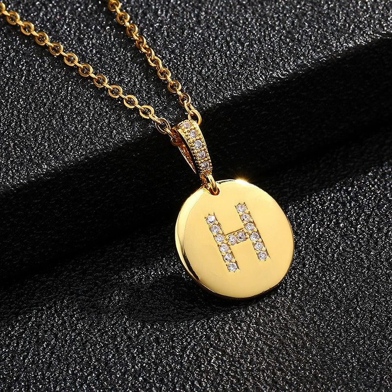 Kaylee Monogram Initial Necklace