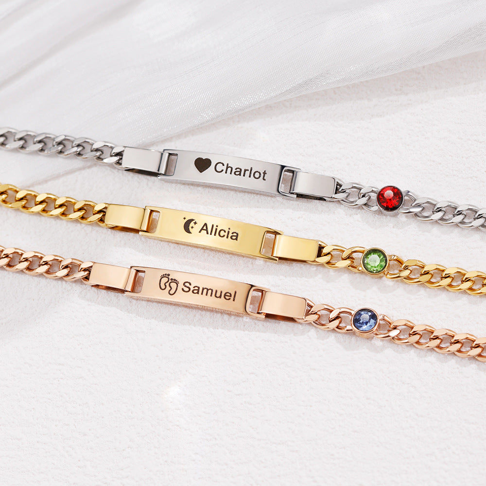 Aylani Engraved Bracelet