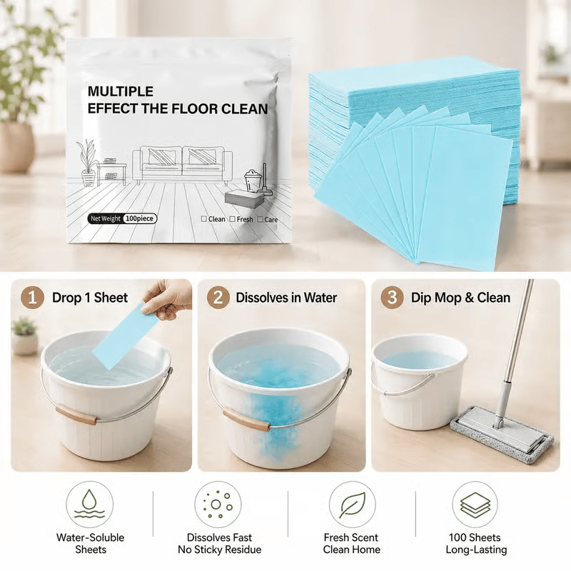 🫧Last Day 49% OFF🫧Multi-Surface Antibacterial Cleaner for Hardwood, Tile & Laminate