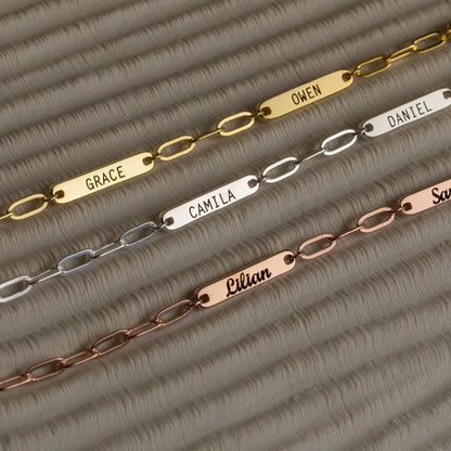 Chloe Multi-Name Pendant Necklace