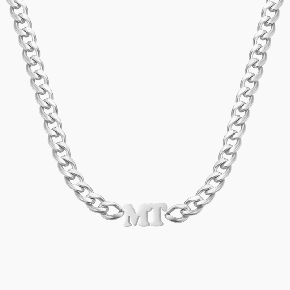 Luka Initials Cuban Chain