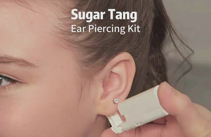 Easy and painless ear piercing at home, create your own earring style!