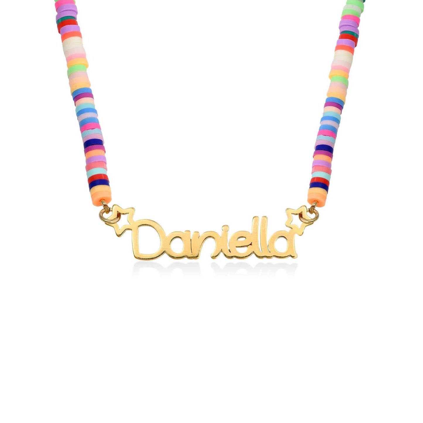 Lainey Rainbow Magic Name Necklace